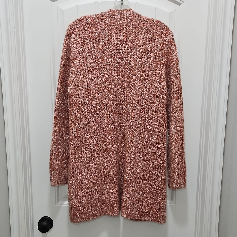 BB Dakota Steve Madden Textured Open Front Cardigan Chunky Knit New - Picture 6 of 9
